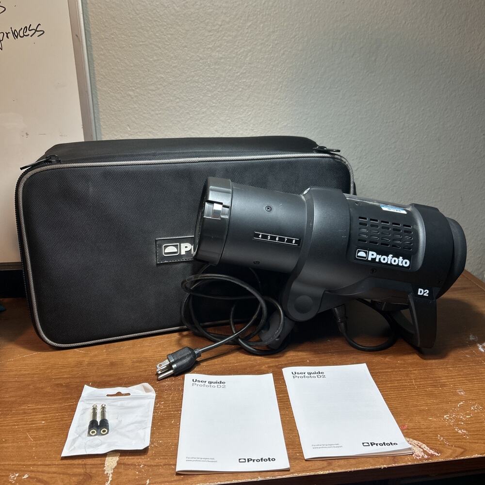 Profoto D2 500 AirTTL Monolight With Case & Cover Free Shipping